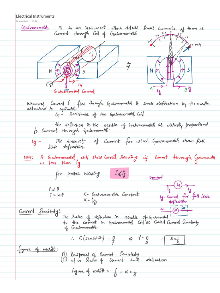 Electrical Instruments | PDF
