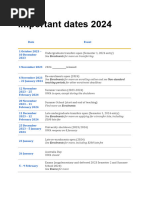 Griffith University Academic Calendar 2025 | PDF | Academic Term ...