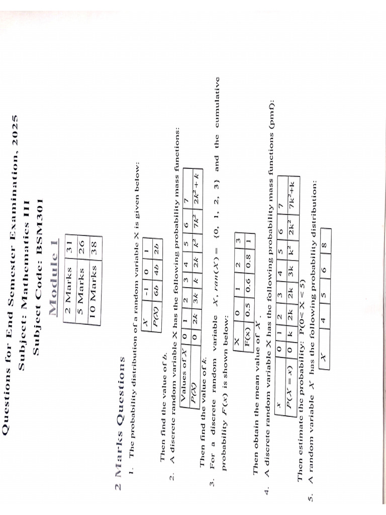 Mathematics Qns (Ignore) | PDF