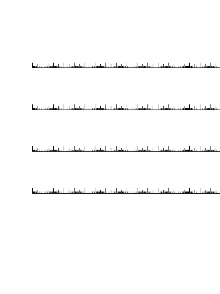 Rulers Scales | PDF