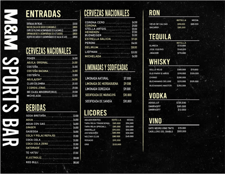 Carta Bar | PDF