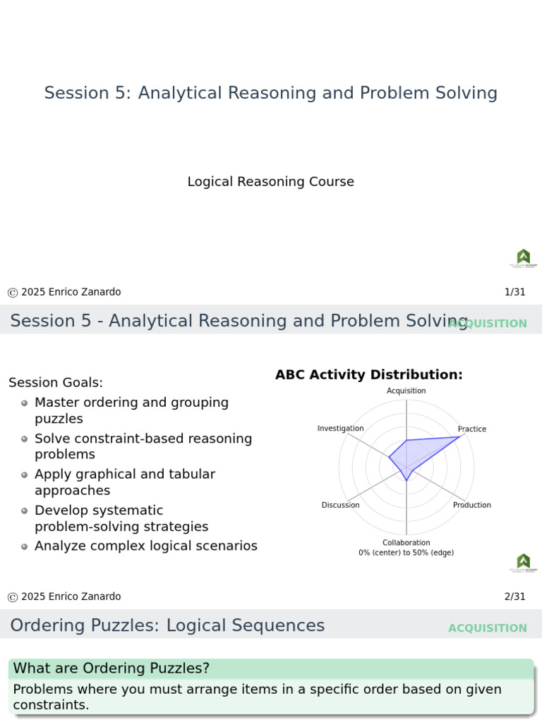 Logic Course s5 Updated | PDF | Reason | Cognitive Science
