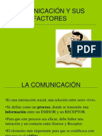 Comunicación y Sus Factores