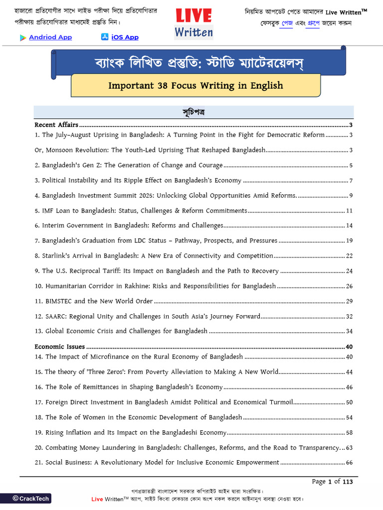 English Focus Updated | PDF | Cost Of Living | International Monetary Fund