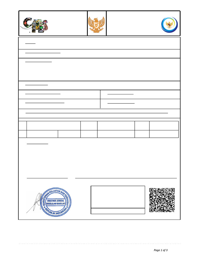 Arowana Export Permit Details | PDF