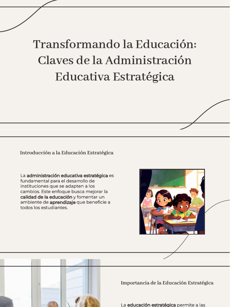 Claves de la Administración Educativa | PDF | Enseñando | Evaluación