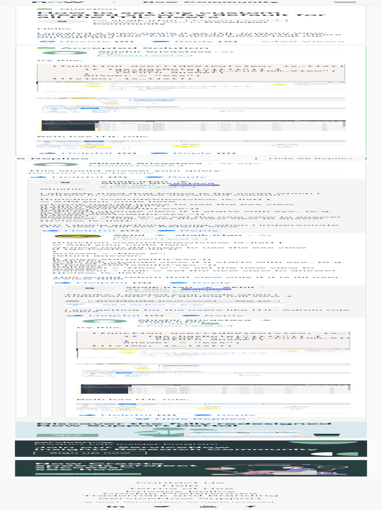 How to Set My Custom Created View by Default for All the ITIL Users ...