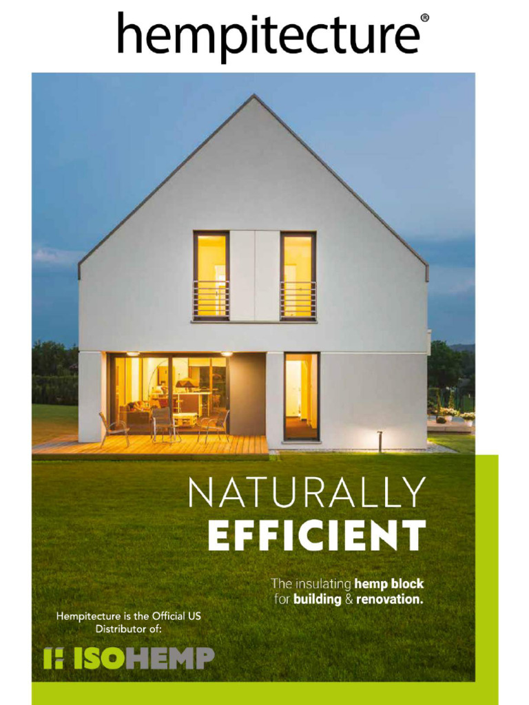 Hemp Blocks for Sustainable Building | PDF | Masonry | Sustainable Building