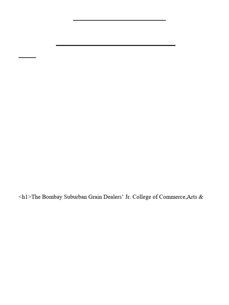 HSC IT Practicals 2024-25 Guide | PDF | Web Development | World Wide Web