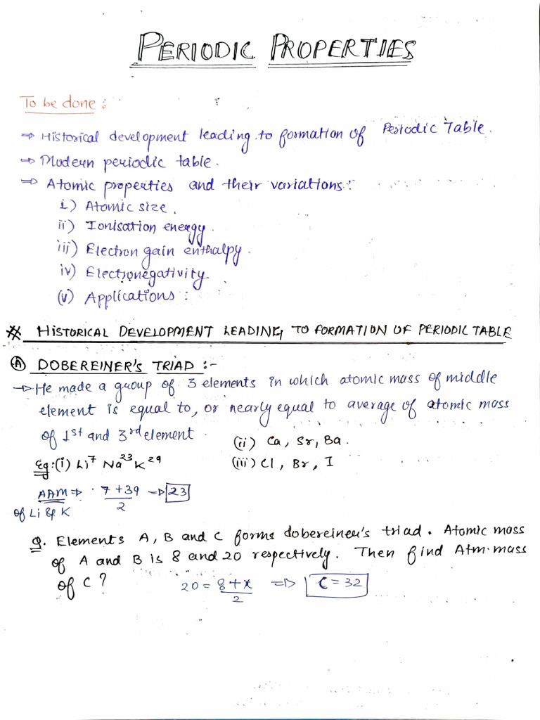 Understanding Periodic Table Properties | PDF | Atomic Physics ...