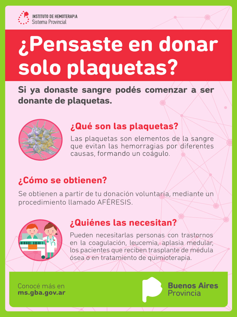 Info Plaquetas | PDF