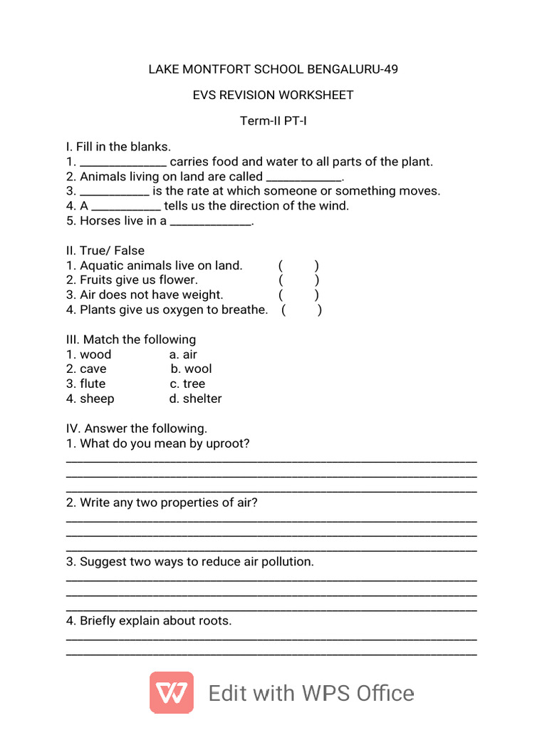 GR 2 Revision Worksheet 6982 06-12-2024 | PDF