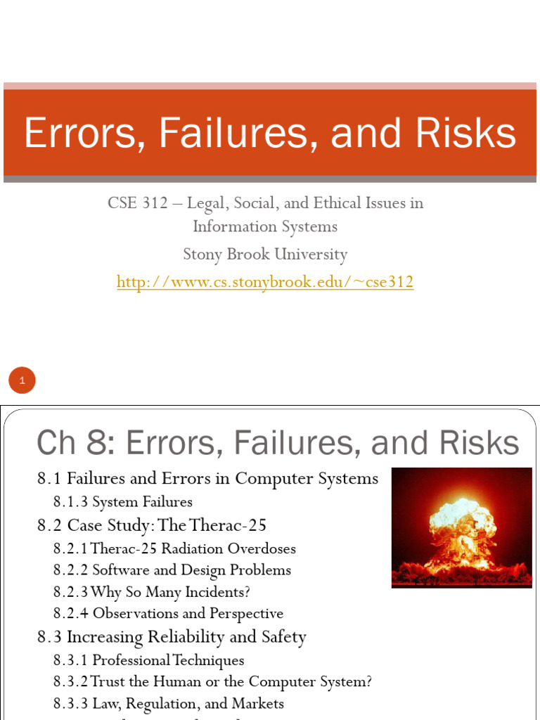 Computer System Failures and Risks | PDF | Software Testing