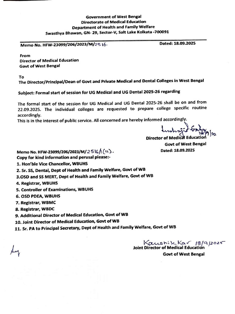 Letter To Principal of Mchs | PDF