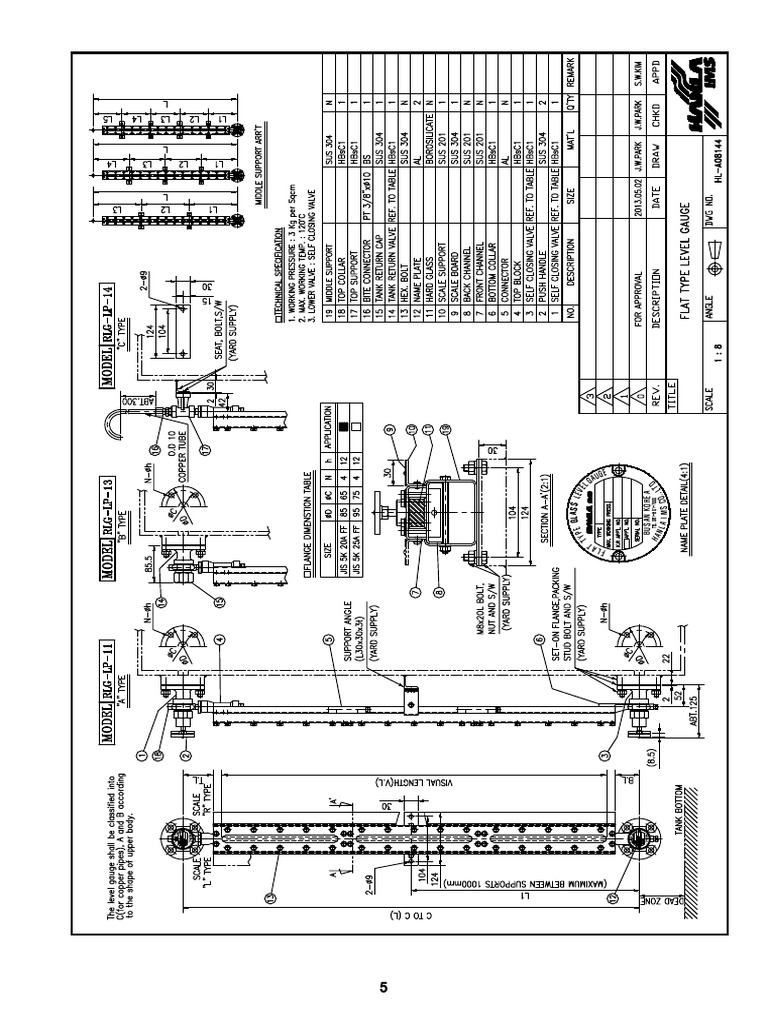 RLG-LP Series Drawings | PDF