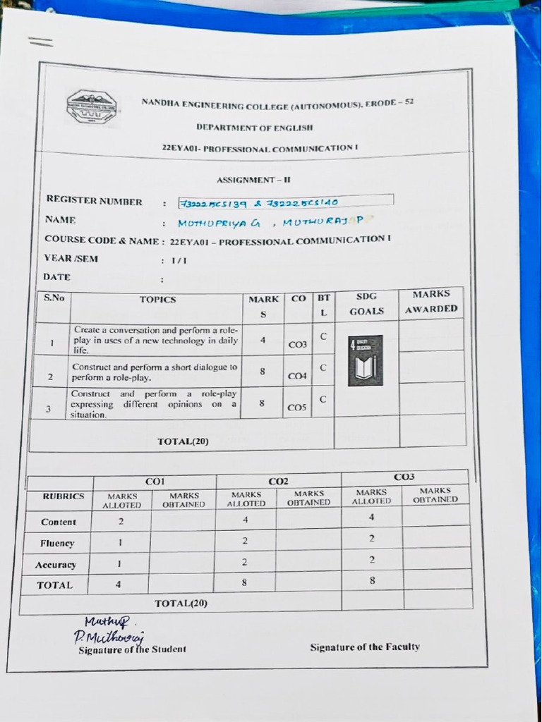 PC 1 Assignment 2 | PDF