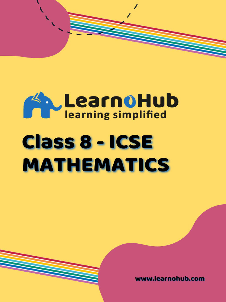 ICSE Class 8 Math Sample Paper 1 | PDF | Euclidean Geometry | Geometry