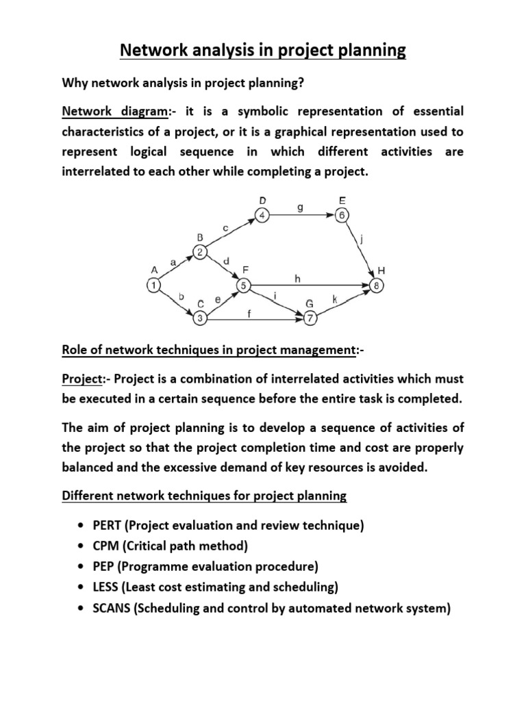 Network Analysis in Project Planning | PDF | Operations Research