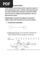 Calculating Slacks and Floats in Projects | PDF | Analysis | Applied ...
