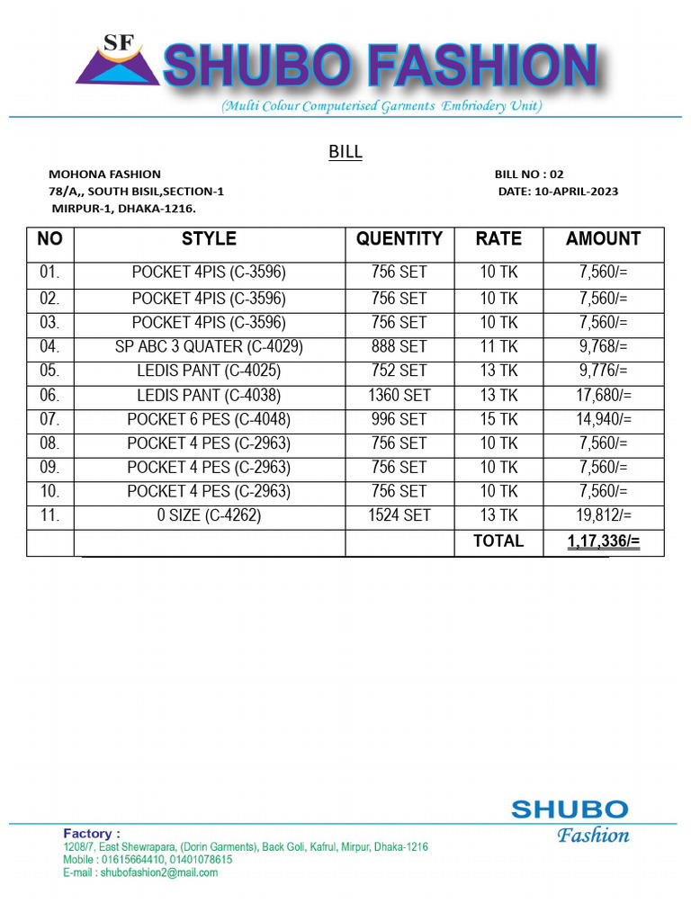 Bill 2 | PDF