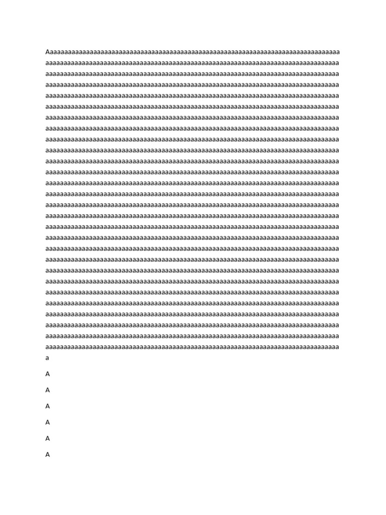 Placeholder Text Document | PDF