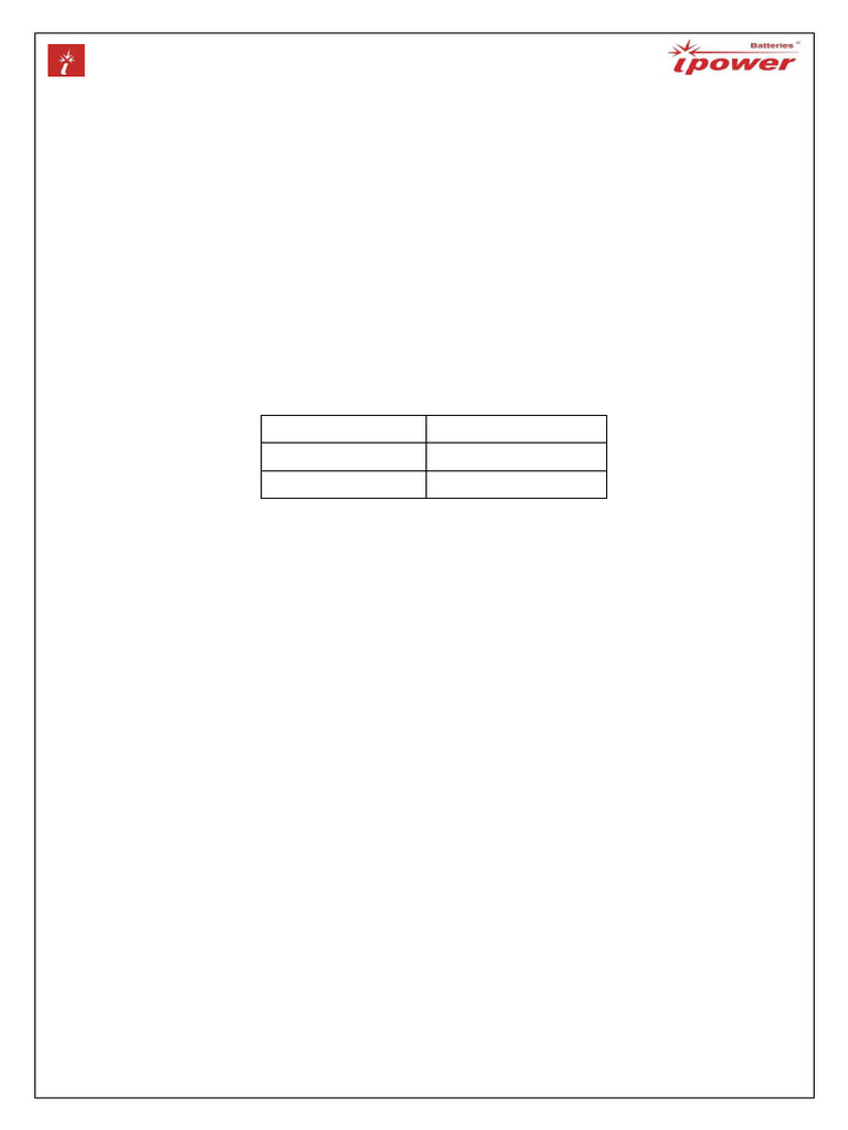 48V 100Ah Lithium Battery Specs Sheet | PDF | Electrical Engineering ...