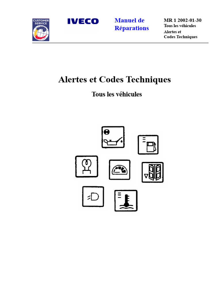 Alertes et Codes Techniques Véhicules | PDF | Frein | Système anti ...