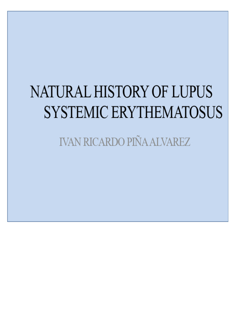 Understanding Systemic Lupus Erythematosus | PDF | Diseases And ...