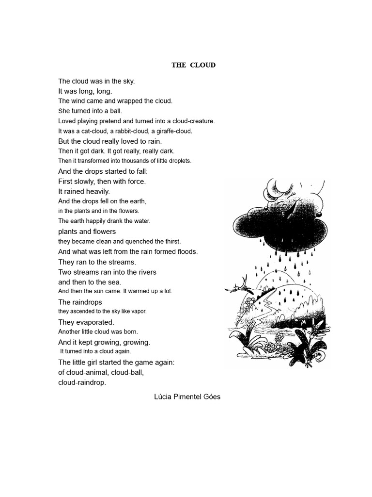 The cloud | PDF | Rain | Water