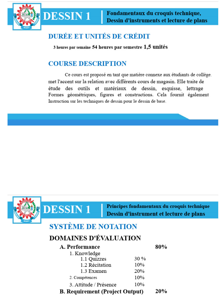 Fondamentaux du croquis technique et dessin | PDF | Dessin | Dessin ...