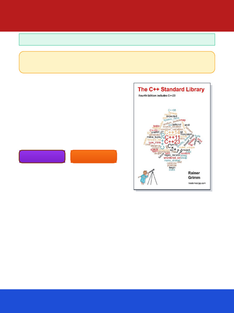 The C Standard Library Fourth Edition Includes C 23 Rainer Grimm Ebook ...