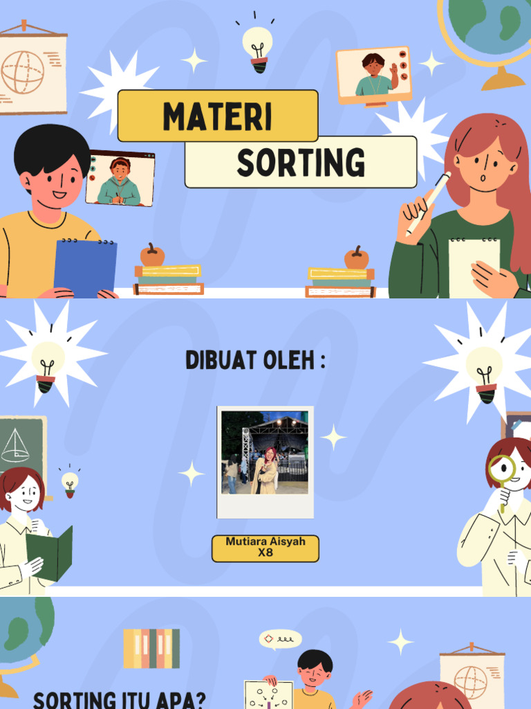 Panduan Lengkap Jenis-Jenis Sorting | PDF