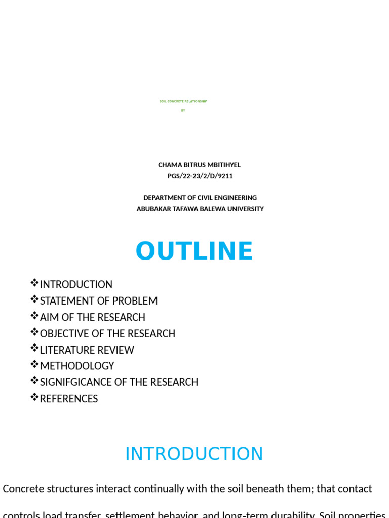 Pada Project Proposal PPPP | PDF | Soil | Concrete