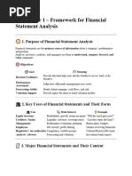 CFA Level 1 FSA Study Plan & Notes | PDF