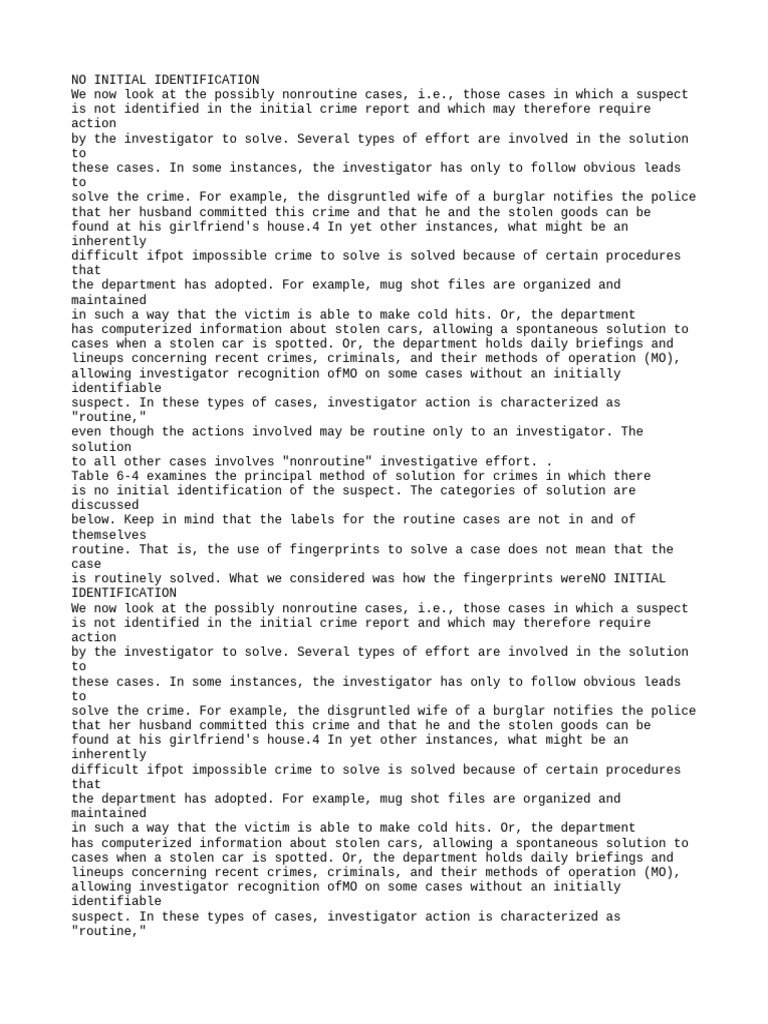 Gase | PDF | Fingerprint | Crimes