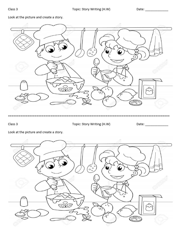 Class 3 English Story Writing | PDF