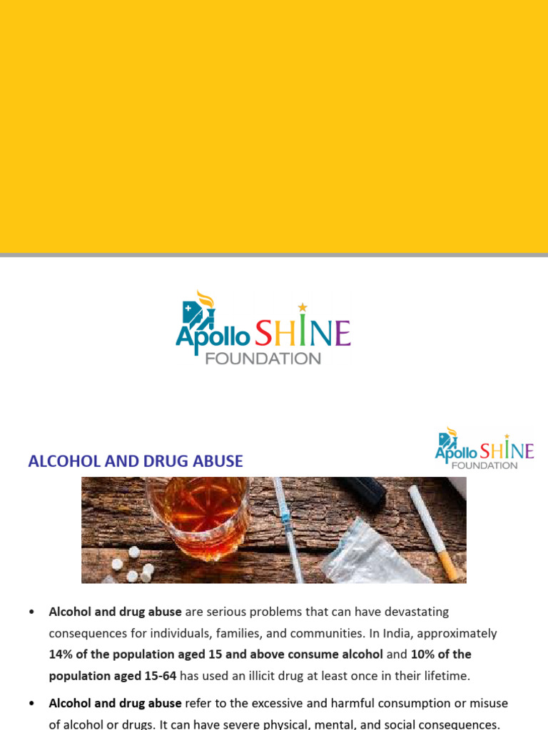 Alcohol and Drug Abuse: Risks and Effects | PDF | Substance Abuse | Opioid