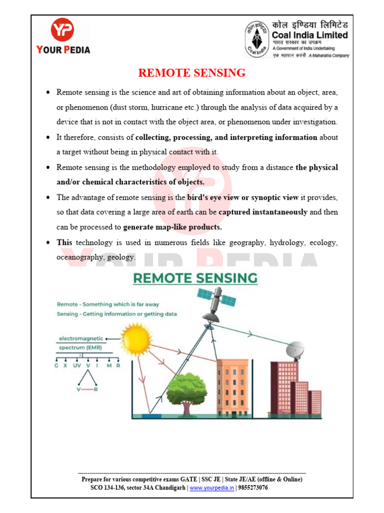 Remote Sensing: Principles and Applications | PDF | Image Resolution ...
