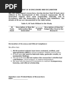 AI Declaration Form for Research Use | PDF | Artificial Intelligence ...