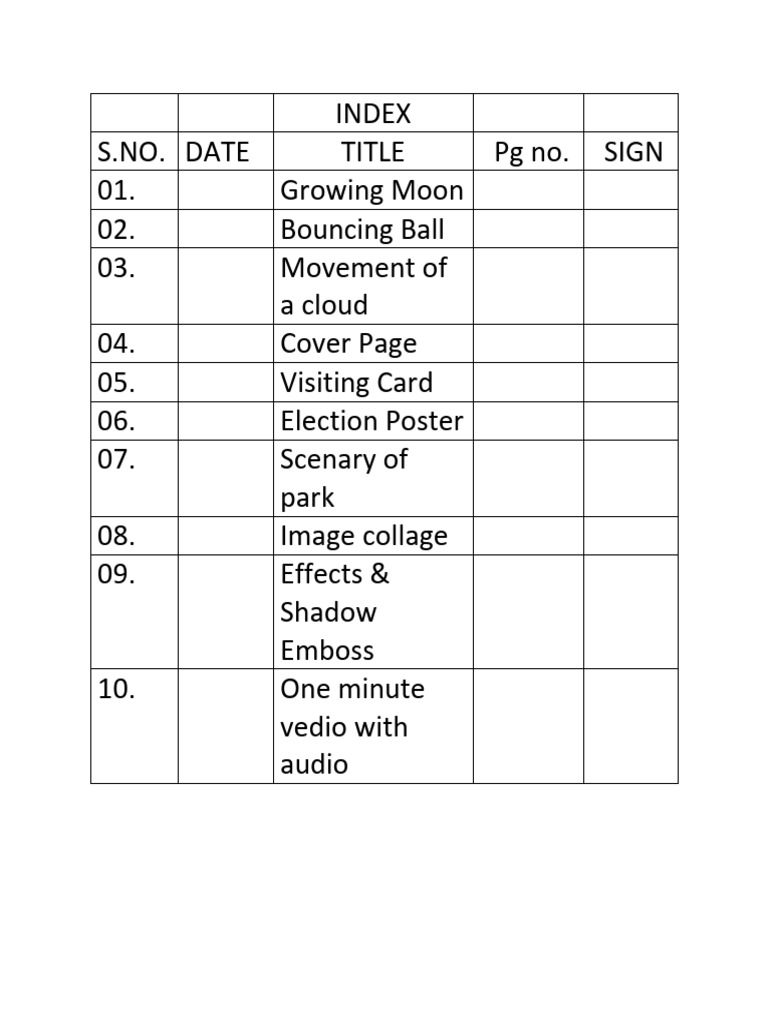 Multimedia Index Page-3 | PDF