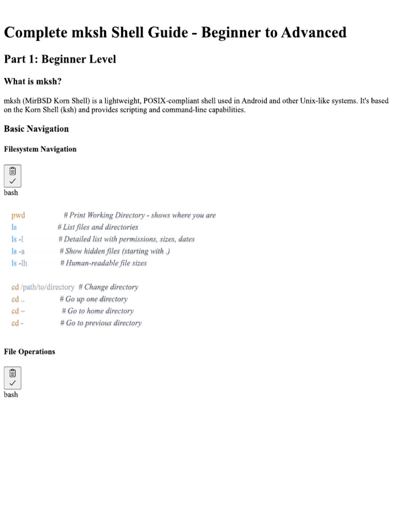 Mk Shell | PDF