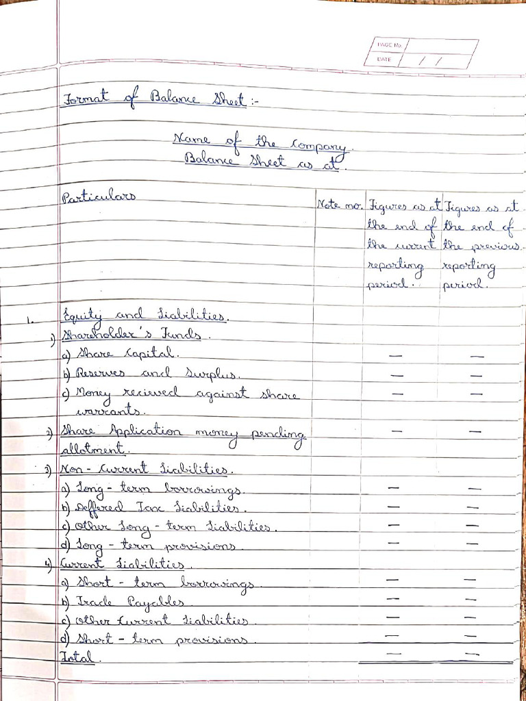 Accounts Notes 2 | PDF