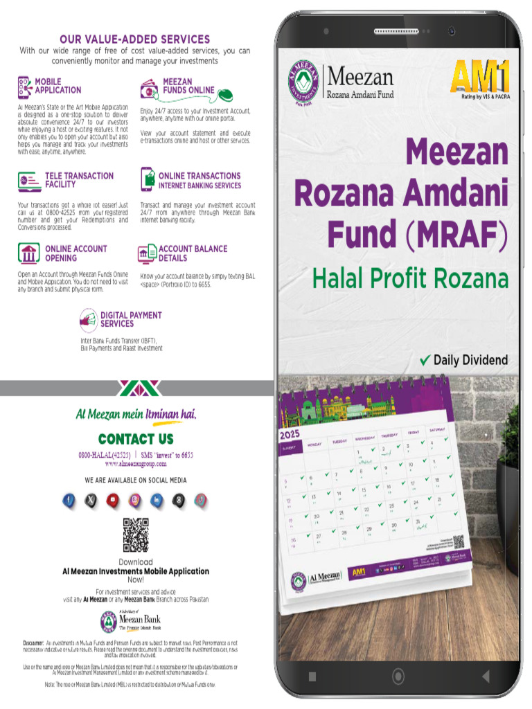 Manage Investments with Al Meezan App | PDF | Investing | Banks