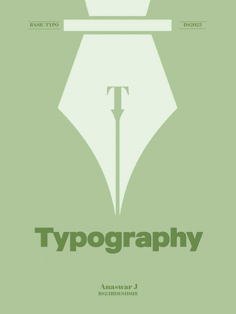 Basic Typography Learning Journey | PDF | Typography | Sans Serif