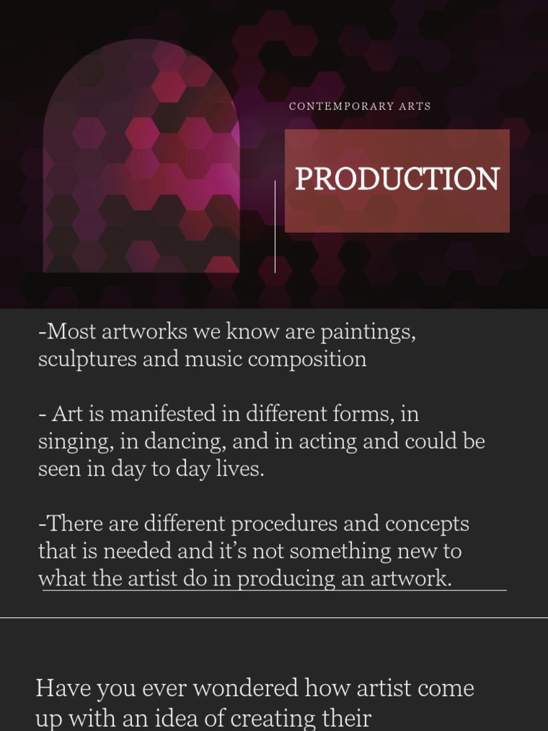 Art Production and Planning Guide | PDF | Paintings | The Arts