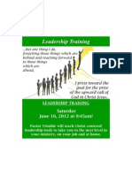 Leadership Training