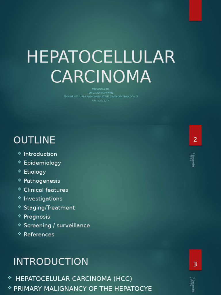 Understanding Hepatocellular Carcinoma | PDF | Cirrhosis | Hepatitis B