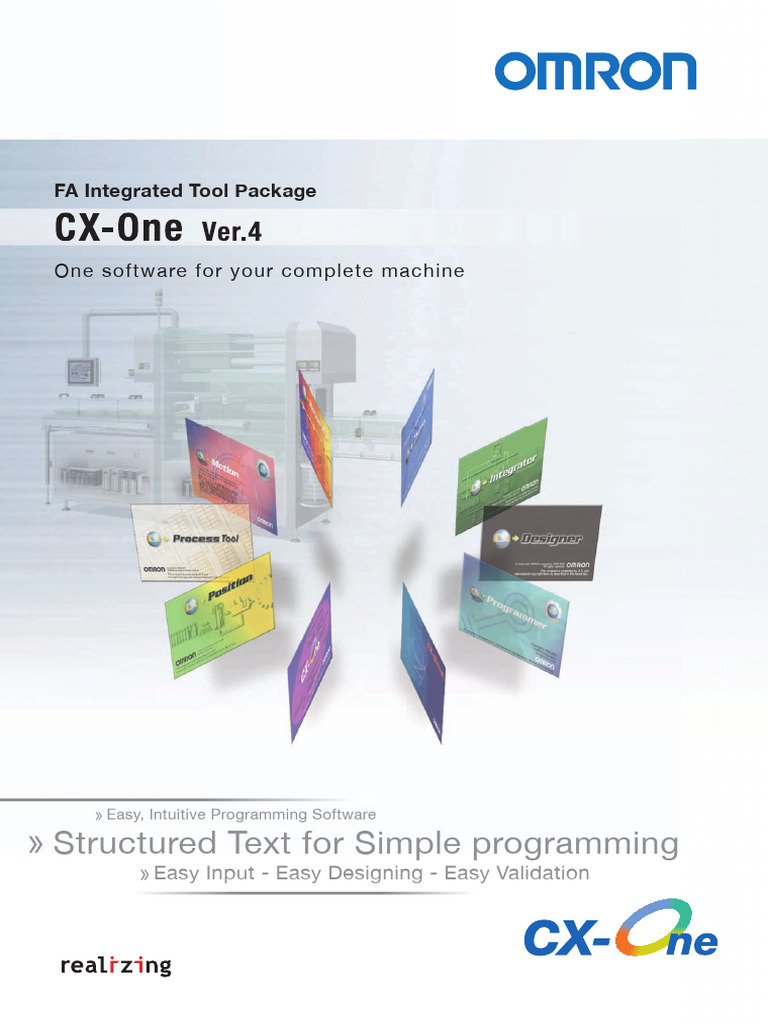 CX-One Integrated Tool for PLC Programming | PDF | Programmable Logic ...