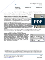 DD0103 Connecting A Radioactivity Net Radiometer