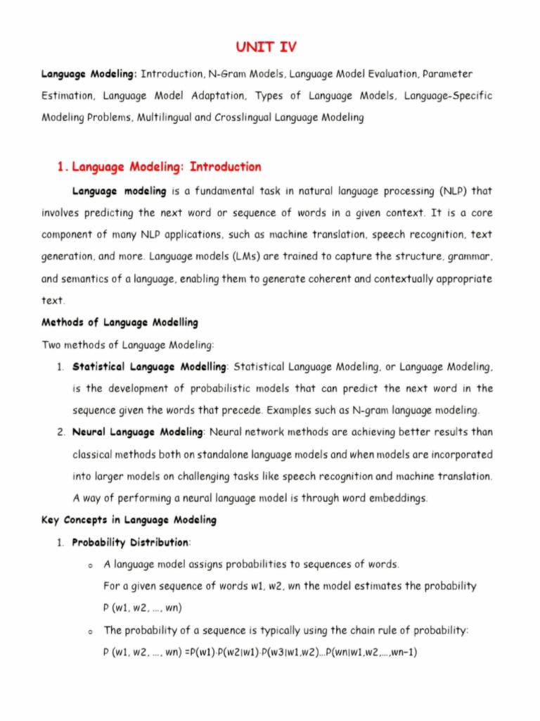 NLP 5 | PDF